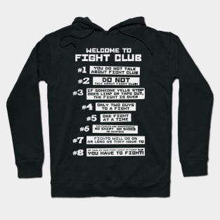 Fight Club Rules Hoodie